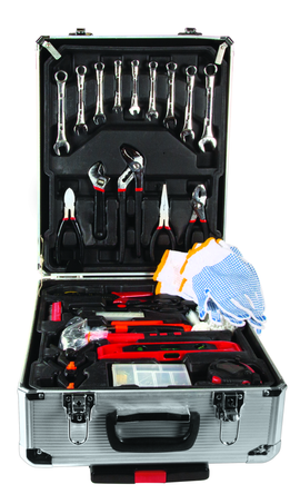 Trade Professional Toolkit 543Pc In Alum Case W/Wheels