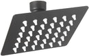 Wildberry Matt Blk 100mm S/S Square Shower Head-1