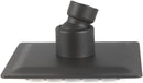 Wildberry Matt Blk 100mm S/S Square Shower Head-2