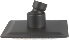 Wildberry Matt Blk 100mm S/S Square Shower Head - 0