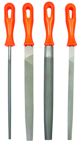 Image of Fragram File Set 4Pc Poly Handle
