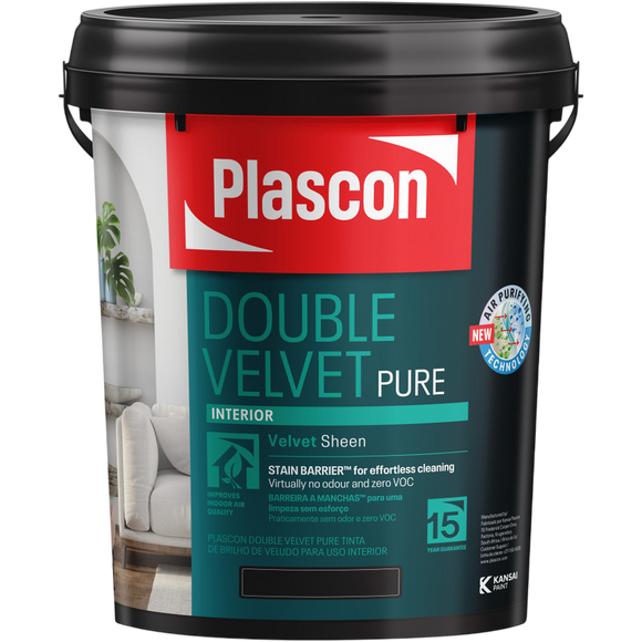 Plascon Double Velvet White 20L