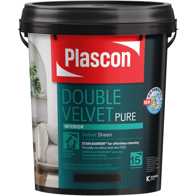 Plascon Double Velvet White 20L