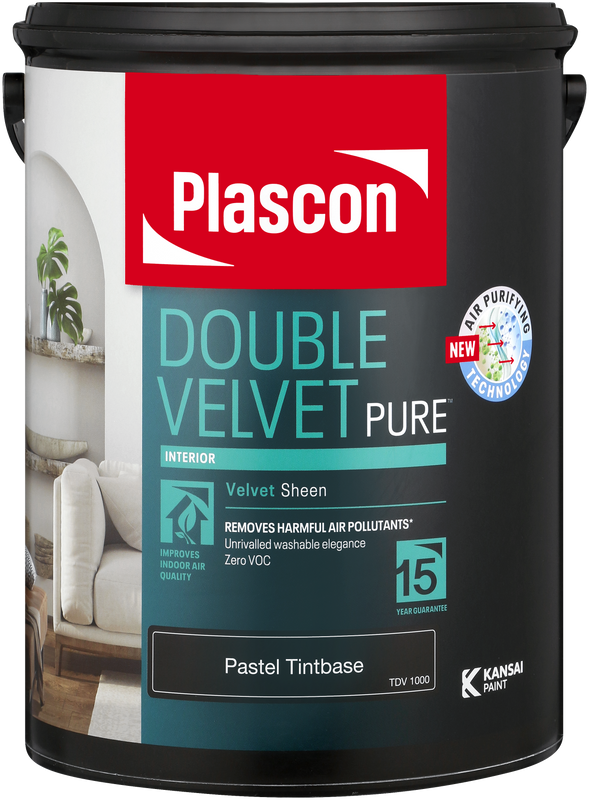 Plascon Double Velvet White 5L in Paint