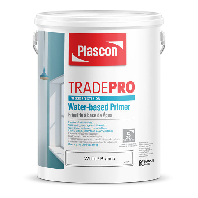 Plascon TradePro Water-Based Primer 5L in Paint