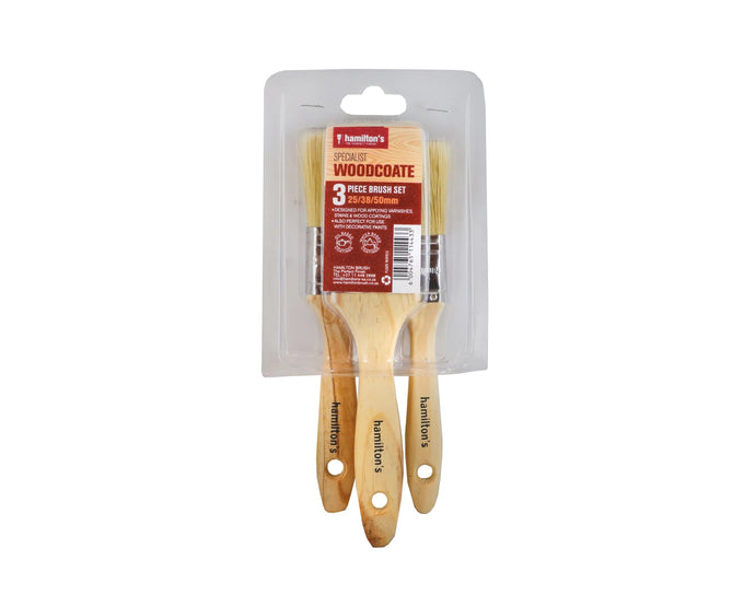 Hamiltons Woodcoate 3-Brush Set - image 01
