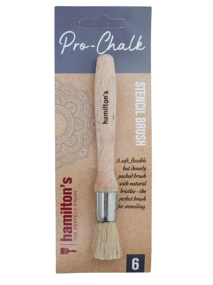 Hamiltons Pro-Chalk Stencil Brush  Size 6 - image 01