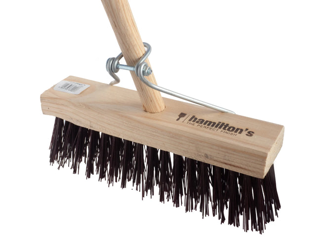 Hamiltons Platform Broom - Hard Bristle 305mm - image 01