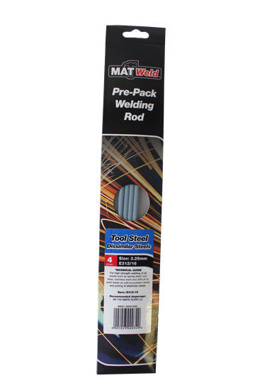 Matweld Rods Tool Steel 3.2mm 4pk MAN0450 in Tools