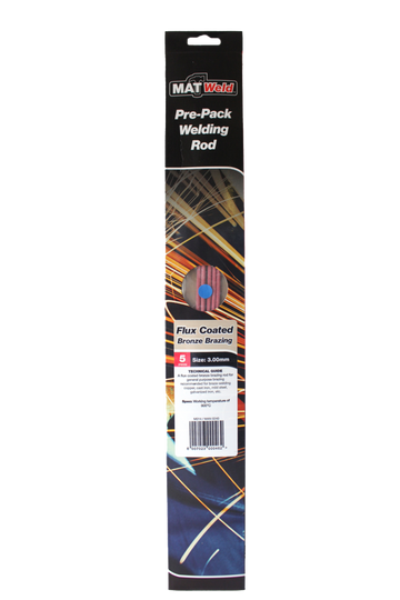 Matweld Rods Brazing Flux 3mm 5pk MAN0240 in Tools