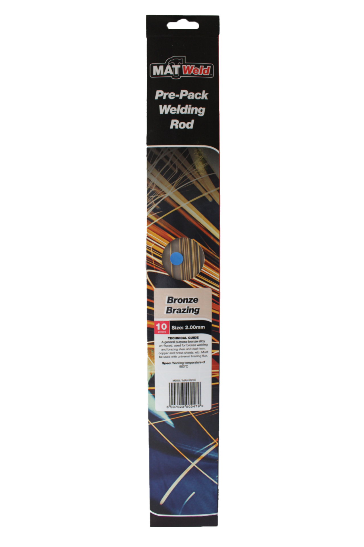 Matweld Rods Brazing M15 2mm 10pk MAN0250 in Tools