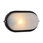 Eurolux Bulkhead Oval Large Plain 280mm 1X100W Black - image 01