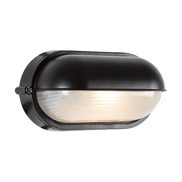 Eurolux Oval Bulkhead Small Eyelid 210mm Black - image 01