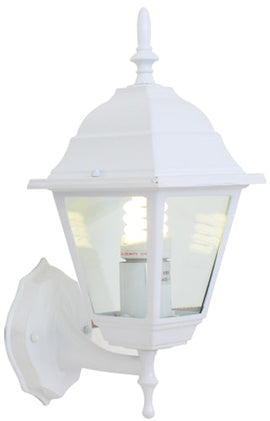 Eurolux Lantern 4 Panel Upfacing White in Electrical & Lighting,Lighting,Exterior Lighting