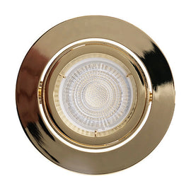 Eurolux Downlight Standard Tilt Twist 94mm Polished Brass - image 01