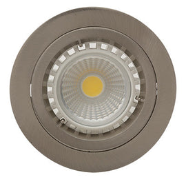 Eurolux Downlight Standard Straight Twist 80mm Satin Chrome in Electrical & Lighting,Lighting,Interior Lighting