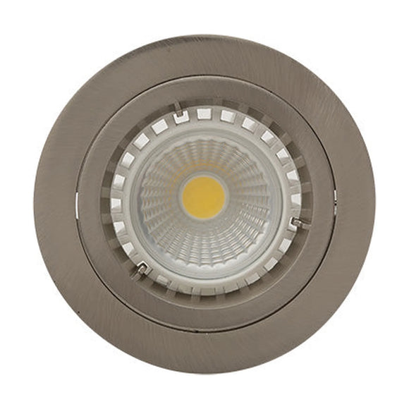 Eurolux Downlight Standard Straight Twist 80mm Satin Chrome - image 01