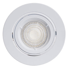 Eurolux Downlight Standard Tilt Twist 94mm White in Electrical & Lighting,Lighting,Interior Lighting