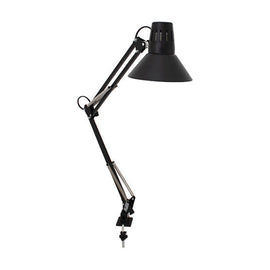 Eurolux Study Lamp Adjustable Desk Clamp Black - image 01