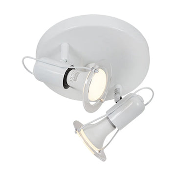 Eurolux Spotlight Mini Disc 2 Light R50 190mm White - image 01