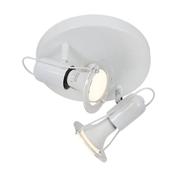 Eurolux Spotlight Mini Disc 2 Light R50 190mm White - image 01