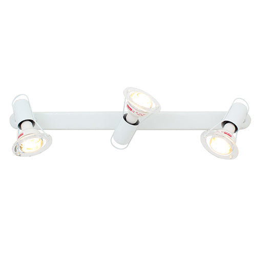 Eurolux Spotlight Mini Disc Bar 3 Light R50 White in Electrical & Lighting,Lighting,Interior Lighting