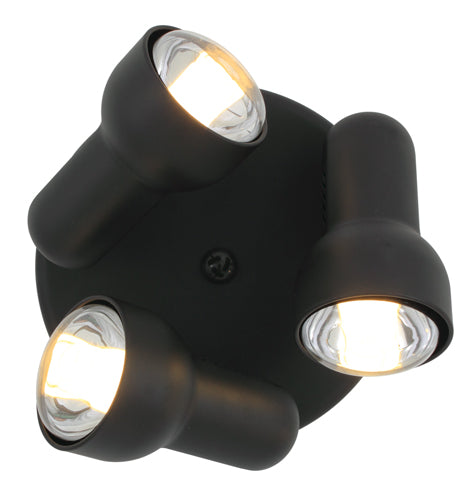 Eurolux Spotlight Turbo 3 Light R80 240mm Black in Electrical & Lighting,Lighting,Interior Lighting