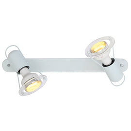 Eurolux Spotlight Mini Disc Bar 2 Light R50 White in Electrical & Lighting,Lighting,Interior Lighting