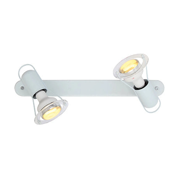 Eurolux Spotlight Mini Disc Bar 2 Light R50 White - image 01