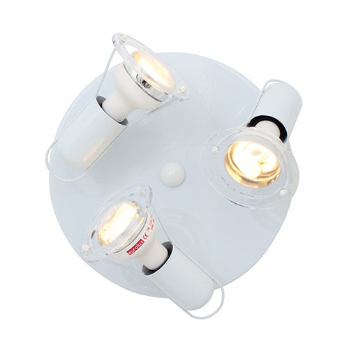 Eurolux Spotlight Mini Disc 3 Light R50 240mm White in Electrical & Lighting,Lighting,Interior Lighting