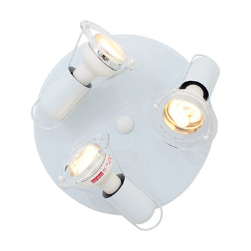 Eurolux Spotlight Mini Disc 3 Light R50 240mm White - image 01