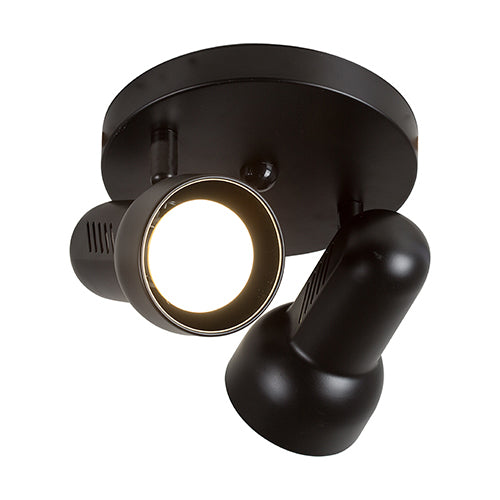 Eurolux Spotlight Turbo 2 Light R80 190mm Black in Electrical & Lighting,Lighting,Interior Lighting