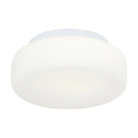 Eurolux Ceiling Light Cheese Round 250mm White - image 01