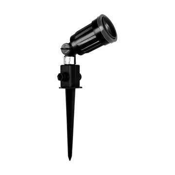 Eurolux Garden Spike Plastic 1X PAR38 75mm Black - image 01