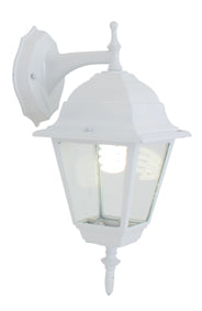 Eurolux Lantern 4 Panel Downfacing White in Electrical & Lighting,Lighting,Exterior Lighting
