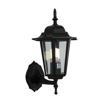 Eurolux Lantern 6 Panel Upfacing Black - image 01