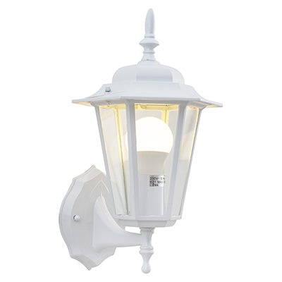Eurolux Lantern 6 Panel Upfacing White in Electrical & Lighting,Lighting,Exterior Lighting