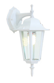 Eurolux Lantern 6 Panel Downfacing White in Electrical & Lighting,Lighting,Exterior Lighting