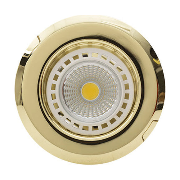 Eurolux Downlight Standard Straight 85mm Polished Brass - image 01