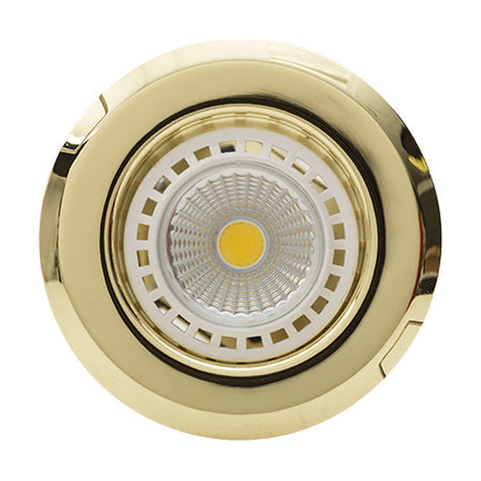 Eurolux Downlight Standard Straight 85mm Polished Brass - image 01