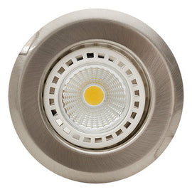 Eurolux Downlight Standard Straight 85mm Satin Chrome in Electrical & Lighting,Lighting,Interior Lighting