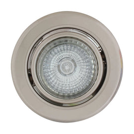 Eurolux Downlight Standard Tilt 94mm Satin Chrome - image 01