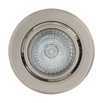 Eurolux Downlight Standard Tilt 94mm Satin Chrome - image 01