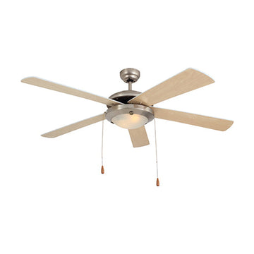 Eurolux Comet Ceiling Fan 5 Blades Sc/Natural 60W - image 01