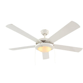 Eurolux Comet Ceiling Fan 5 Blades White in Electrical & Lighting,Lighting,Ceiling Fans