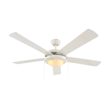 Eurolux Comet Ceiling Fan 5 Blades White - image 01