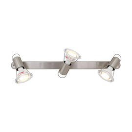 Eurolux Spotlight Mini Disc Bar 3 Light R50 Satin Chrome - image 01