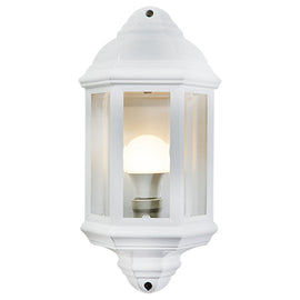 Eurolux Lantern 3 Panel Half Wall White 1Xe27 in Electrical & Lighting,Lighting,Exterior Lighting