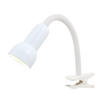 Eurolux Table Lamp Turbo Desk Clamp 75mm White - image 01
