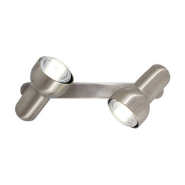 Eurolux Spotlight Turbo Spotlight 2 Light Bar Satin Chrome R80 - image 01